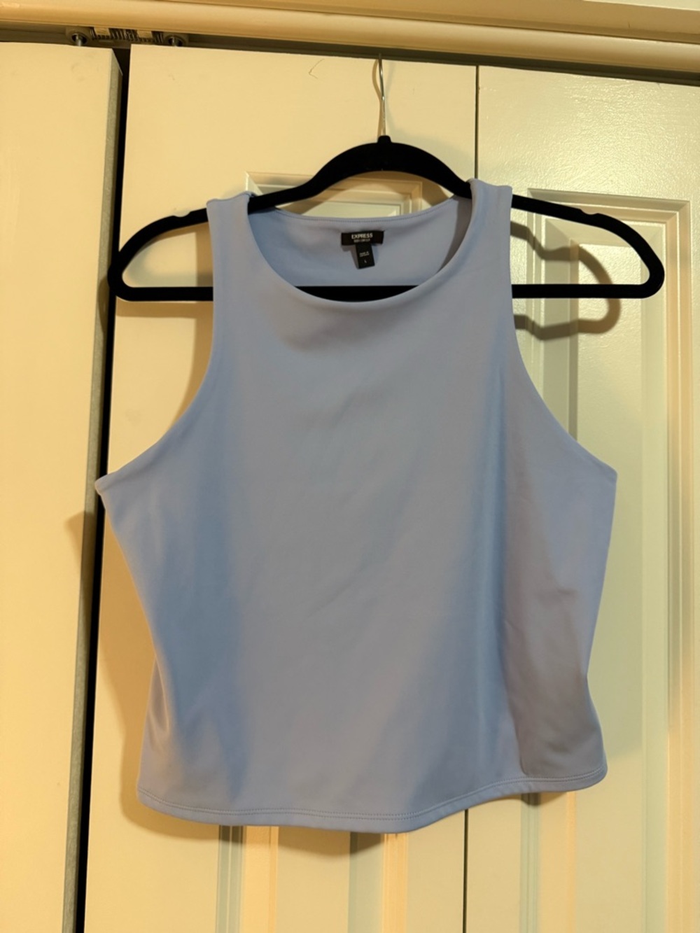 Express Light Lavender Round-Neck Tank